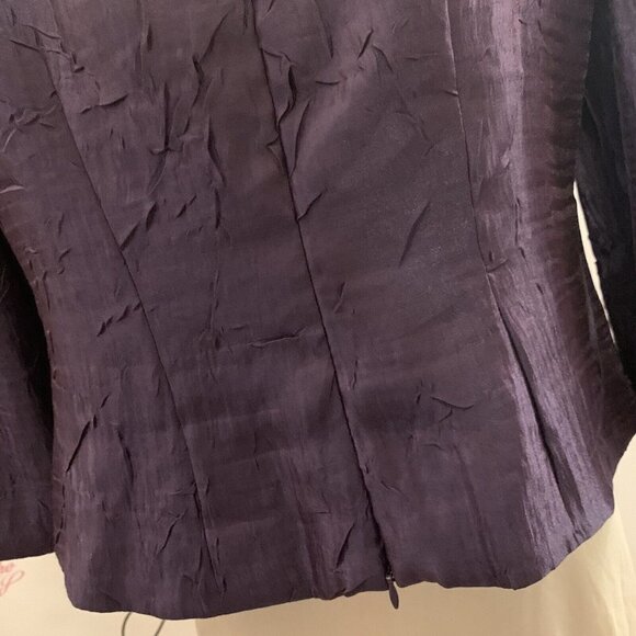 Expo New York. Size 12. Embellished Beaded Dressy Back Zip Jacket Top. B56 - Picture 7 of 10